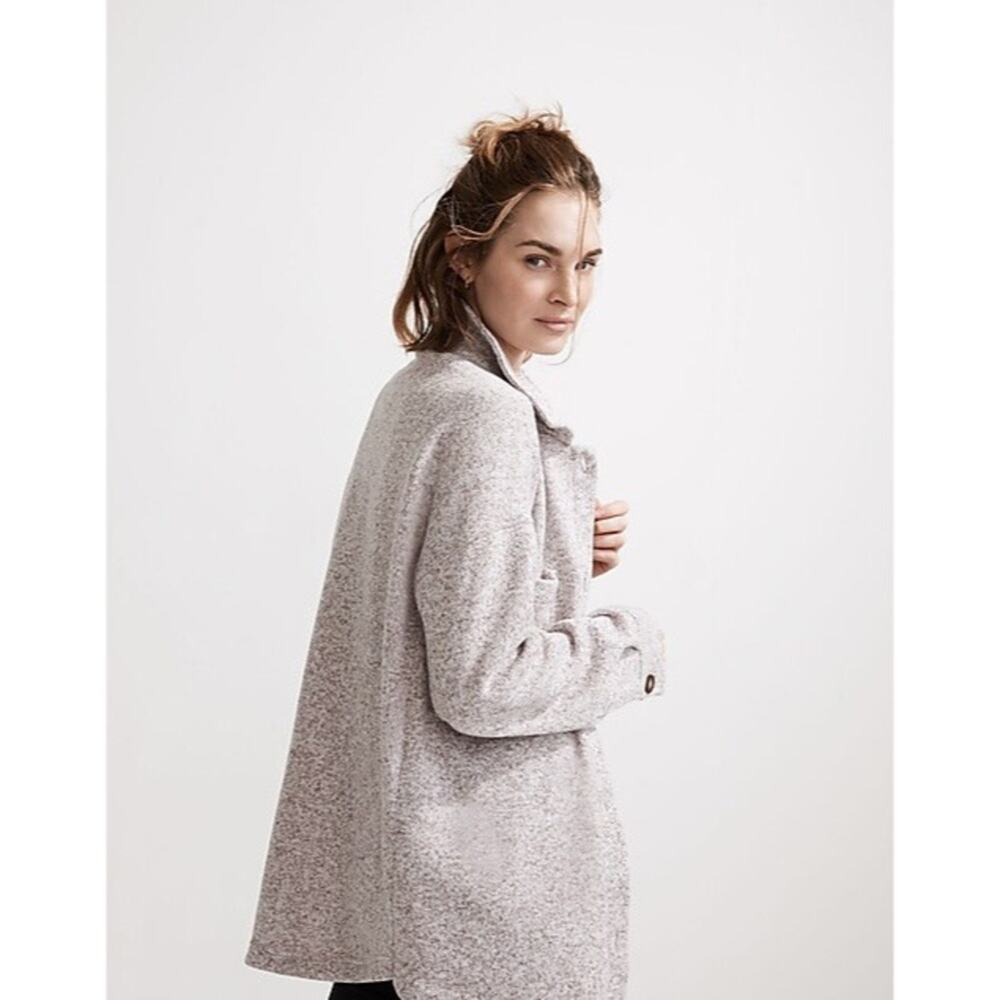 Madewell Sweater Fleece Shirt Jacket - Picture 2 of 10